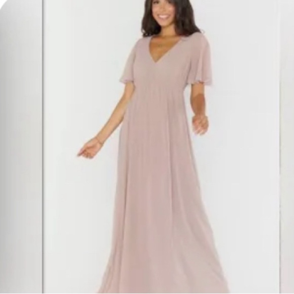 Show me your MUMU Emily empire maxi dress